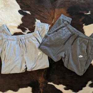 2 Nike mens joggers